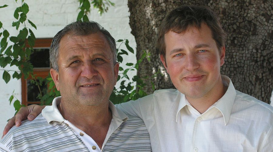 Olivenöl - Unternehmer, die Gründer von Lakonikos Joachim Trott und Vasilis Thomopoulos